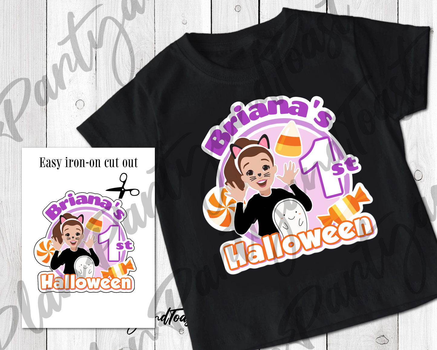 Ms Rachel My 1st Halloween t-shirt digital design