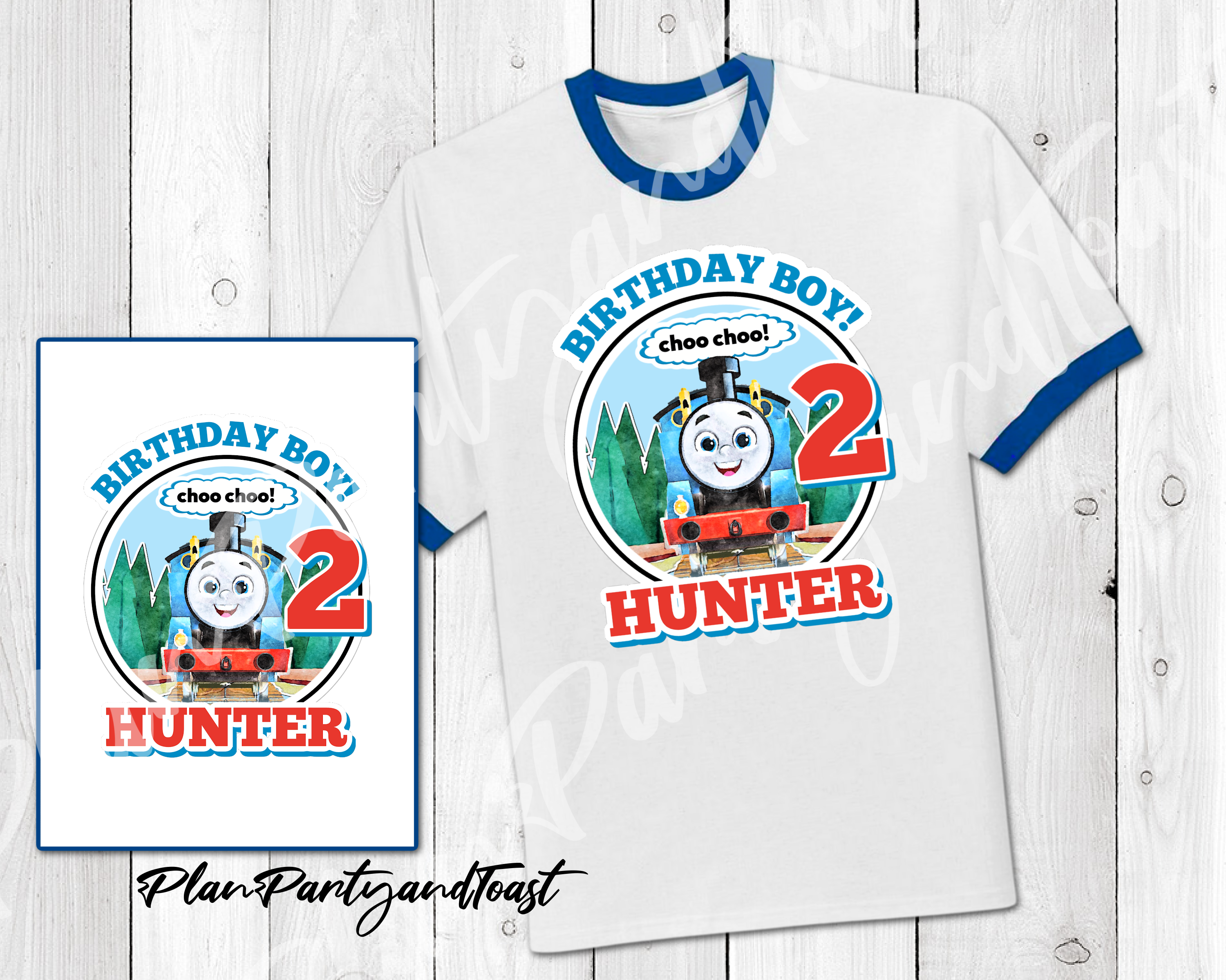 Thomas hot sale birthday shirt