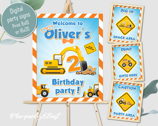 Invitación de cumpleaños de Blippi