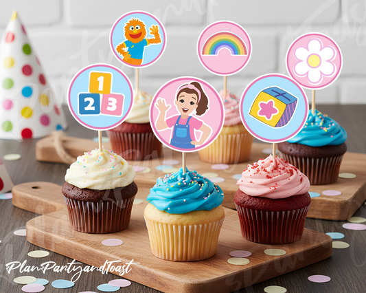 Ms Rachal cupcake toppers