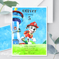 Paw Patrol birthday invitation