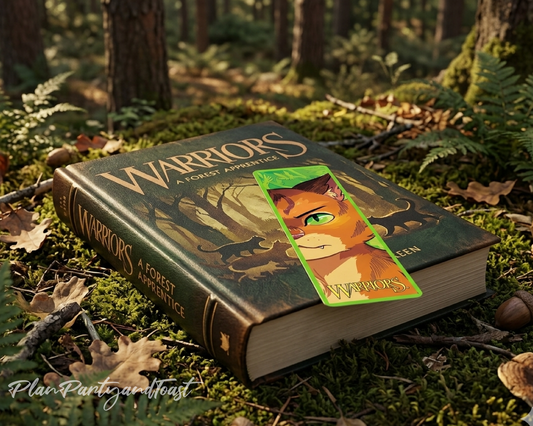 Warriors Cats Party Bookmarks