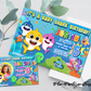 Baby Shark birthday invitation